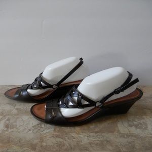 Nuture Wedge All Leather Sandals